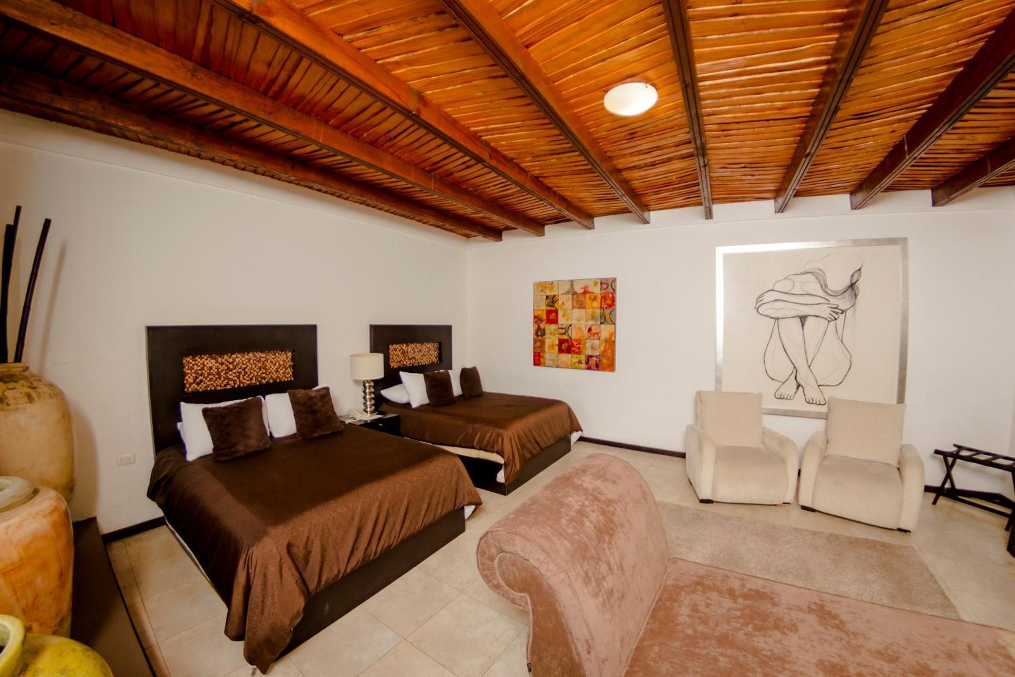 Hotel Boutique Hacienda Guadalupe Альенде Экстерьер фото